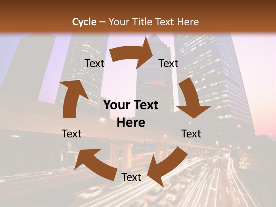 Night City PowerPoint Template