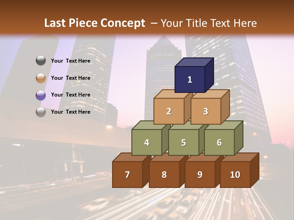 Night City PowerPoint Template