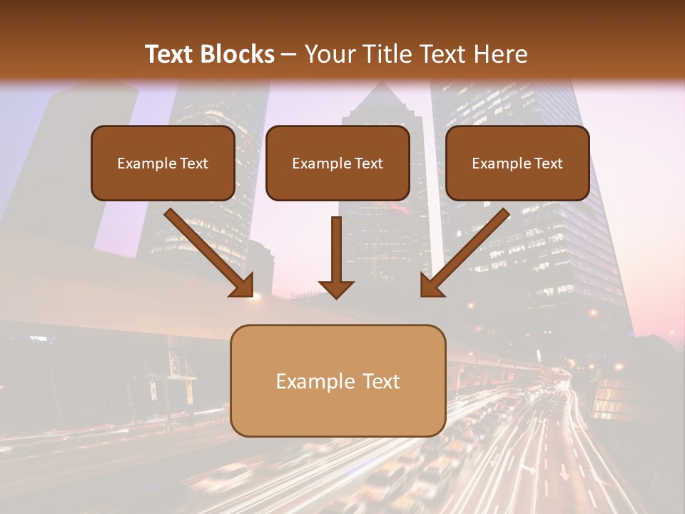 Night City PowerPoint Template