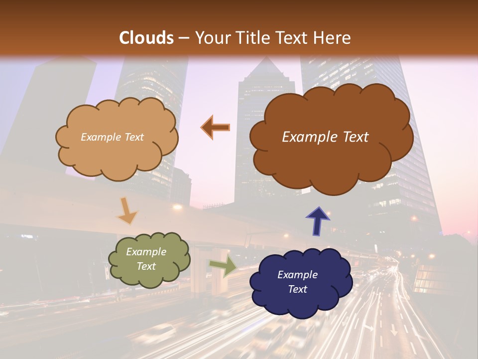 Night City PowerPoint Template