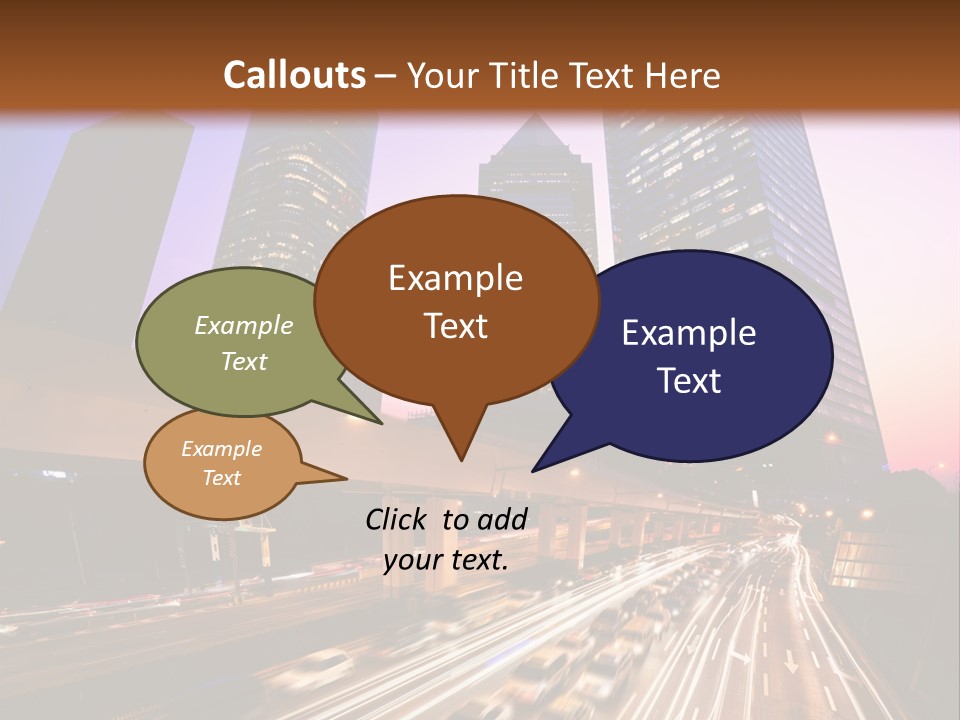 Night City PowerPoint Template