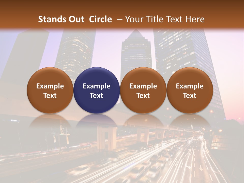 Night City PowerPoint Template