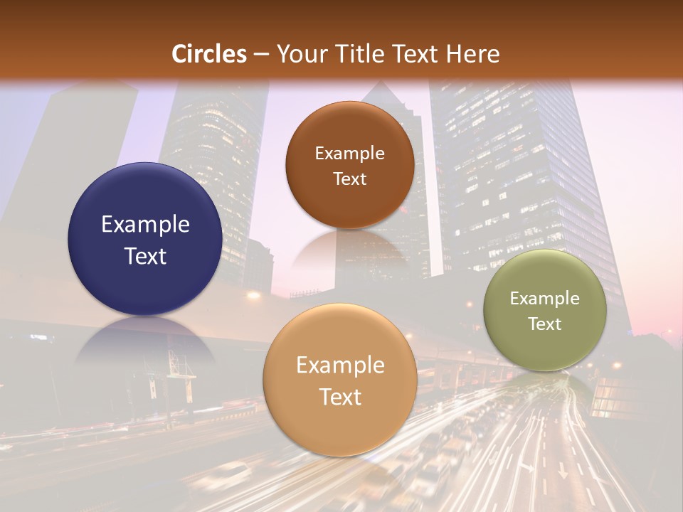 Night City PowerPoint Template