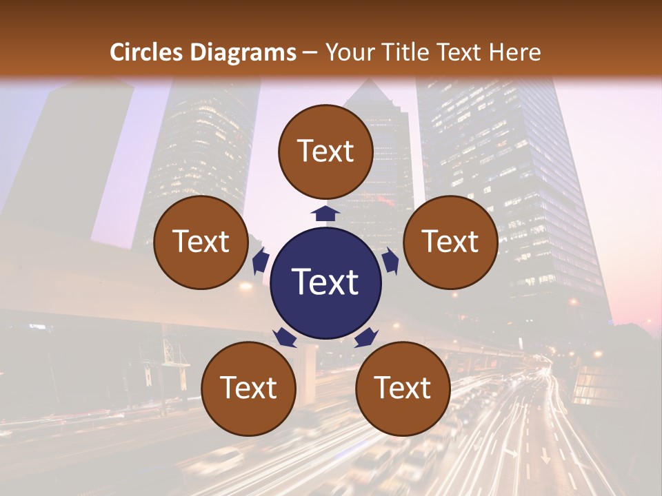 Night City PowerPoint Template