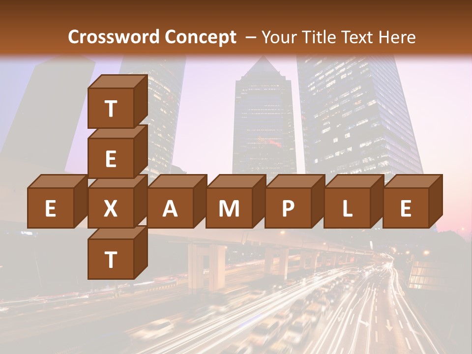 Night City PowerPoint Template