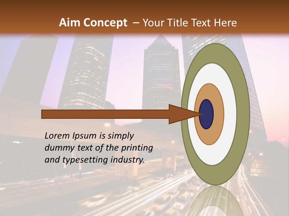 Night City PowerPoint Template