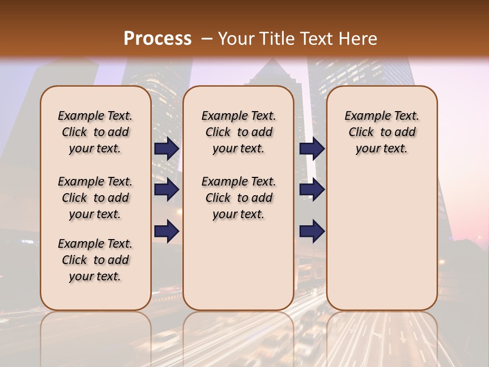 Night City PowerPoint Template