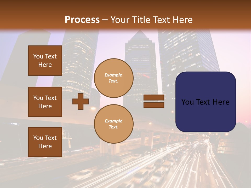 Night City PowerPoint Template