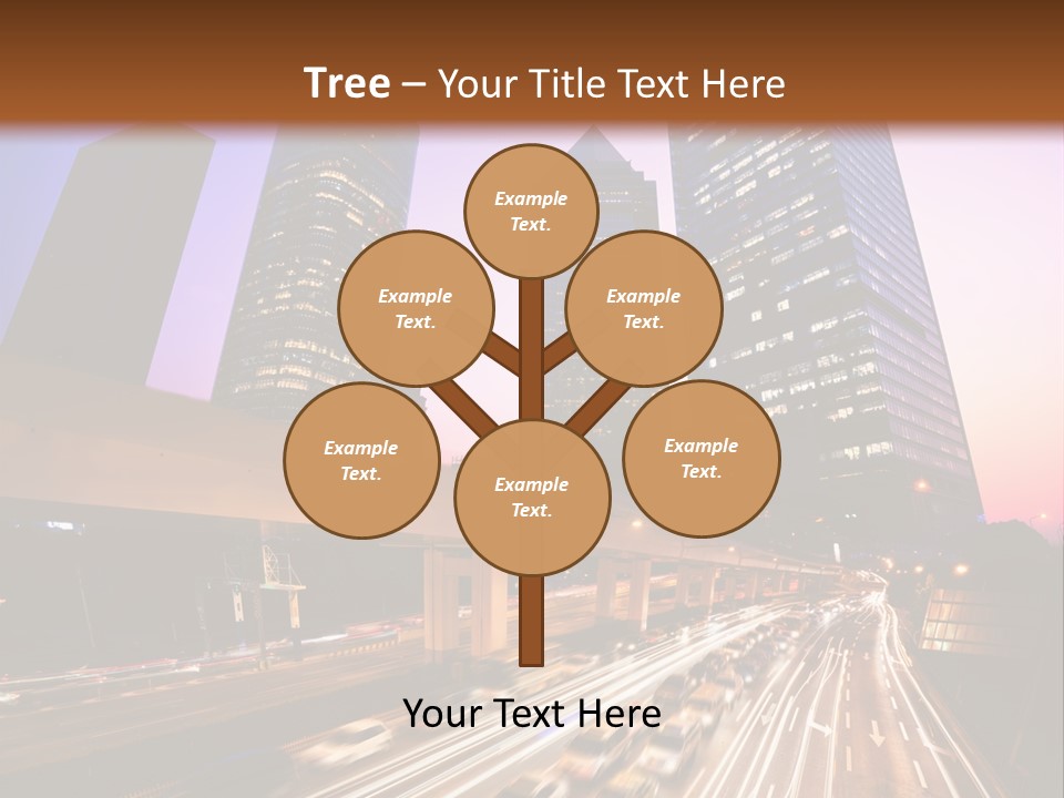 Night City PowerPoint Template