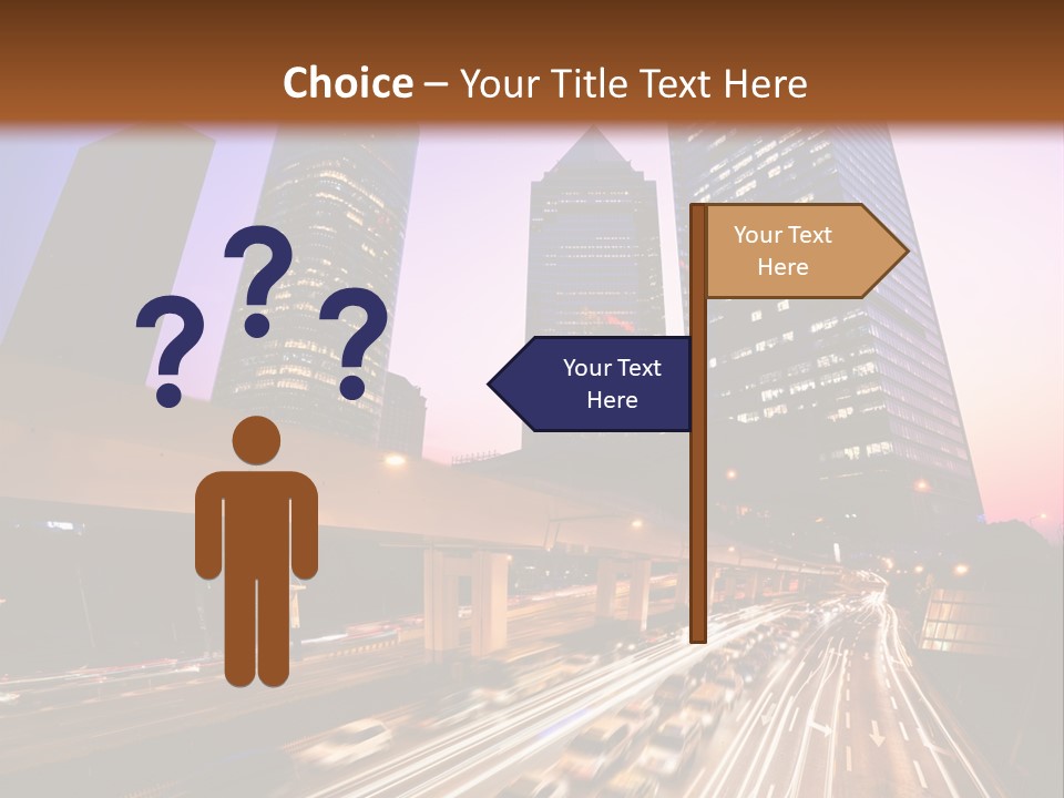 Night City PowerPoint Template