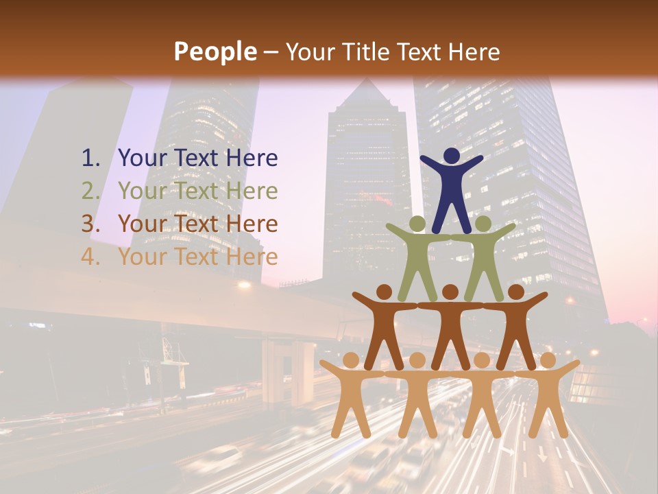 Night City PowerPoint Template