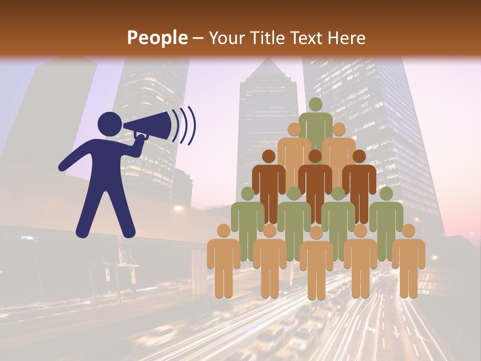 Night City PowerPoint Template