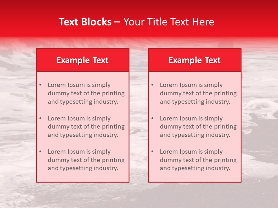 A Boy By The Sea PowerPoint Template