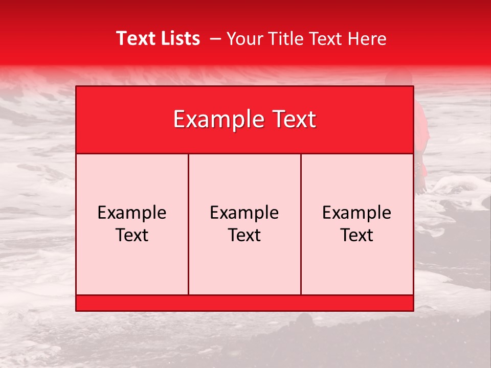 A Boy By The Sea PowerPoint Template