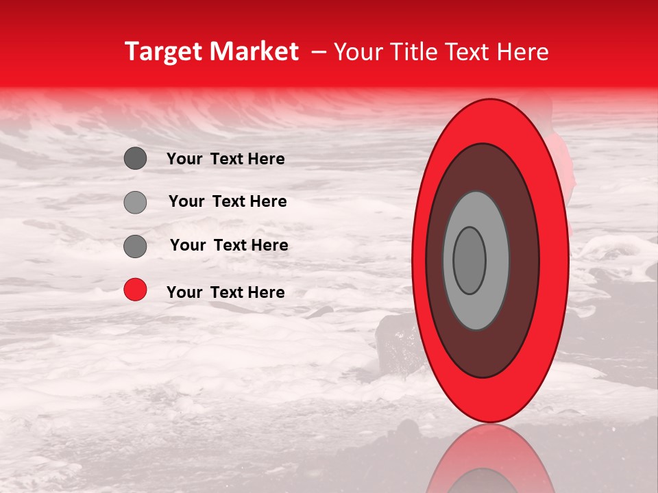 A Boy By The Sea PowerPoint Template