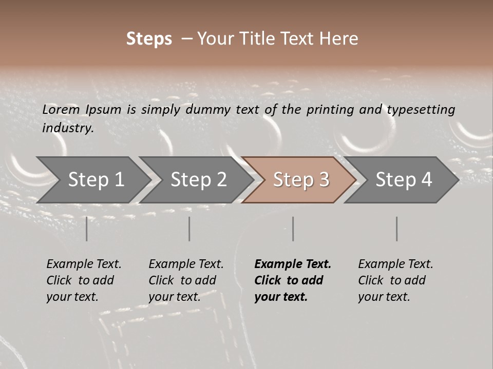 Sneaker Laces PowerPoint Template
