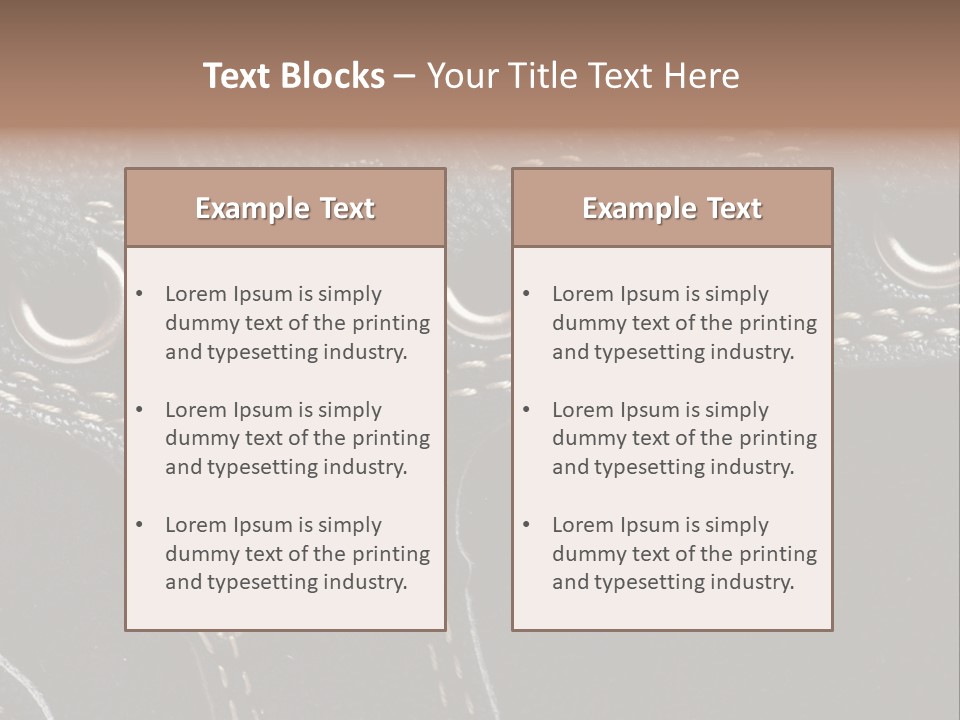 Sneaker Laces PowerPoint Template