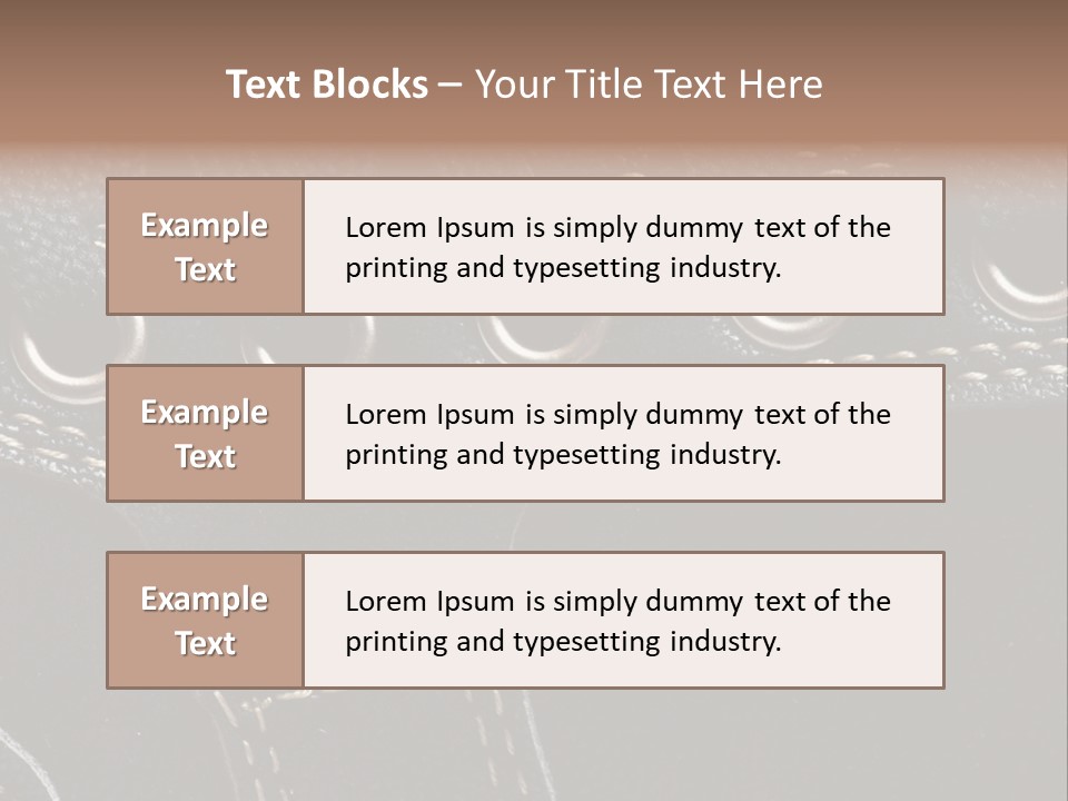 Sneaker Laces PowerPoint Template