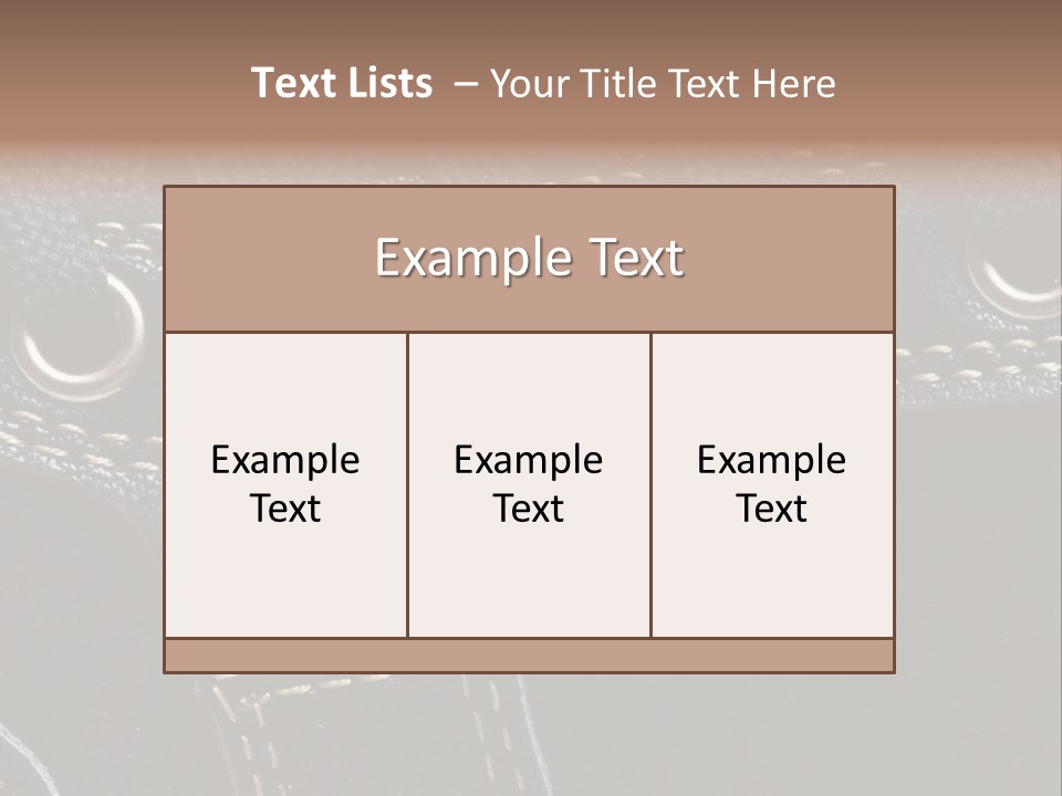 Sneaker Laces PowerPoint Template