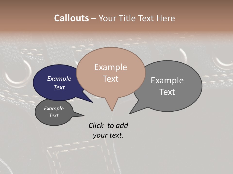 Sneaker Laces PowerPoint Template