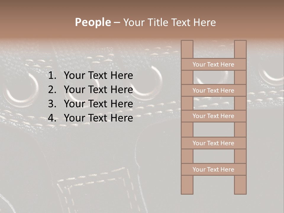 Sneaker Laces PowerPoint Template