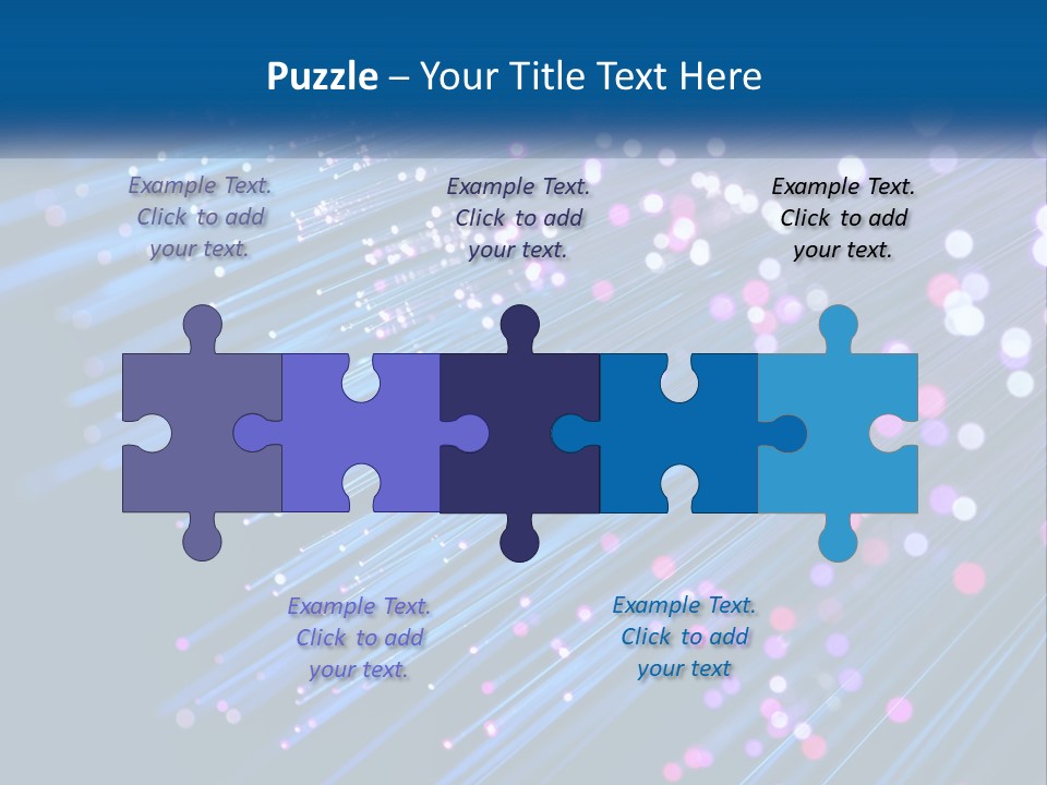 Sectional Fiber PowerPoint Template