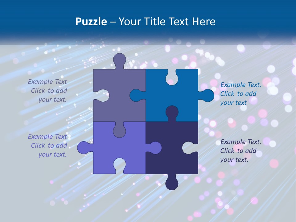 Sectional Fiber PowerPoint Template