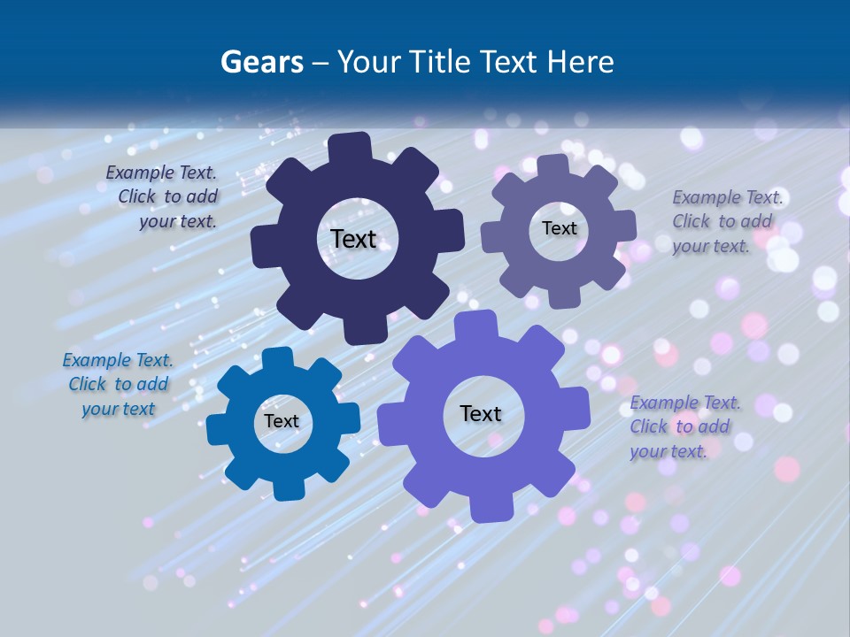 Sectional Fiber PowerPoint Template