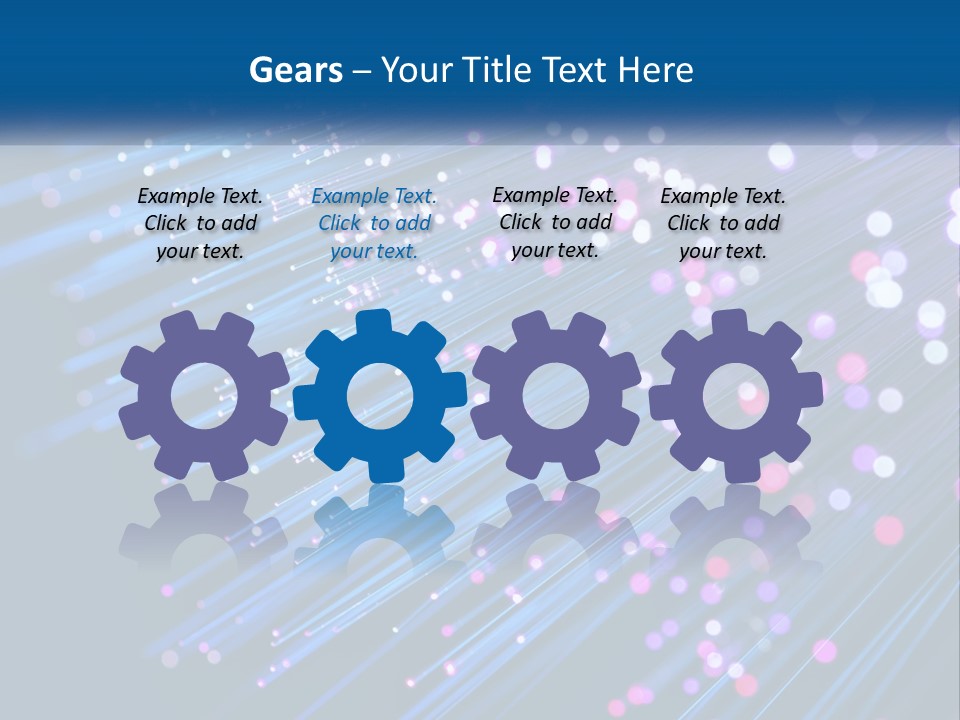 Sectional Fiber PowerPoint Template