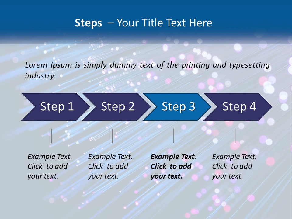 Sectional Fiber PowerPoint Template