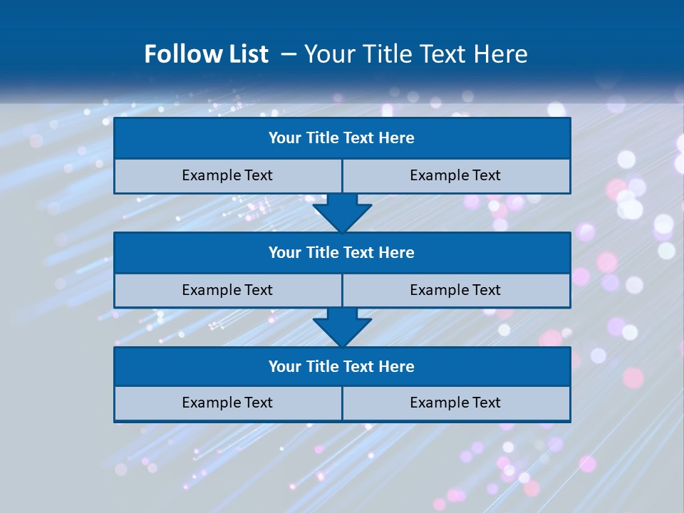 Sectional Fiber PowerPoint Template