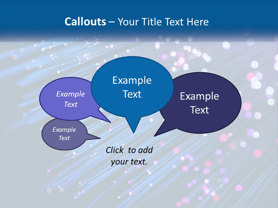 Sectional Fiber PowerPoint Template