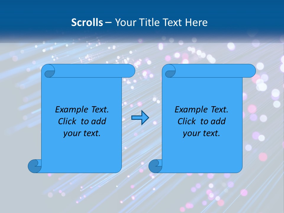 Sectional Fiber PowerPoint Template