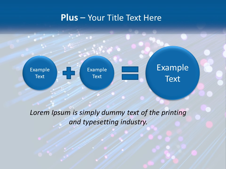 Sectional Fiber PowerPoint Template