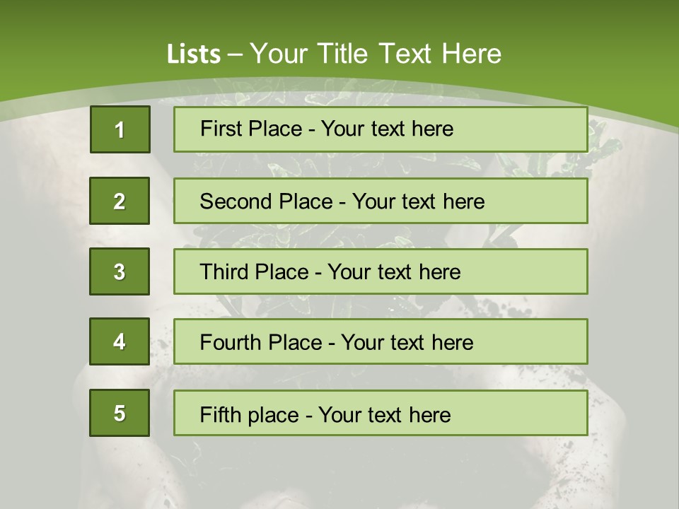 Grow New Life PowerPoint Template