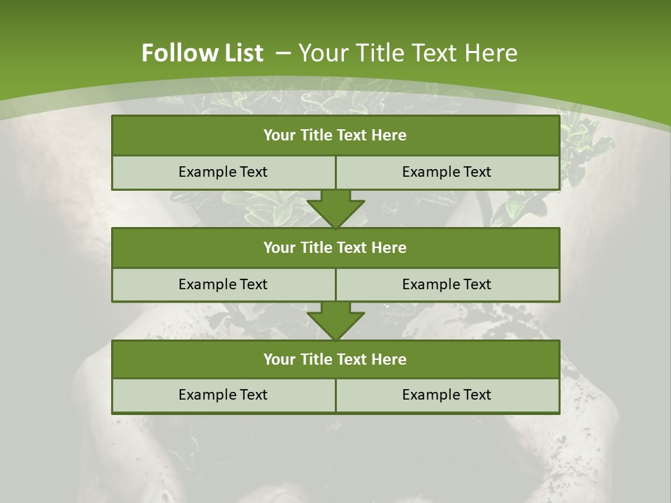 Grow New Life PowerPoint Template