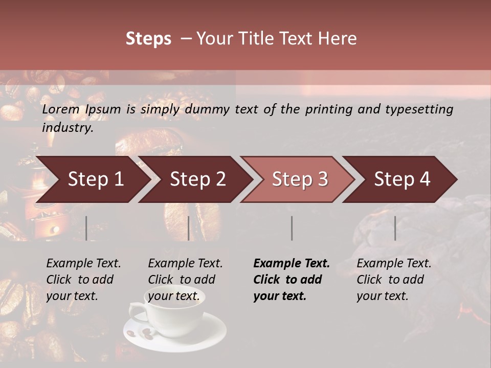 Coffee Beans PowerPoint Template