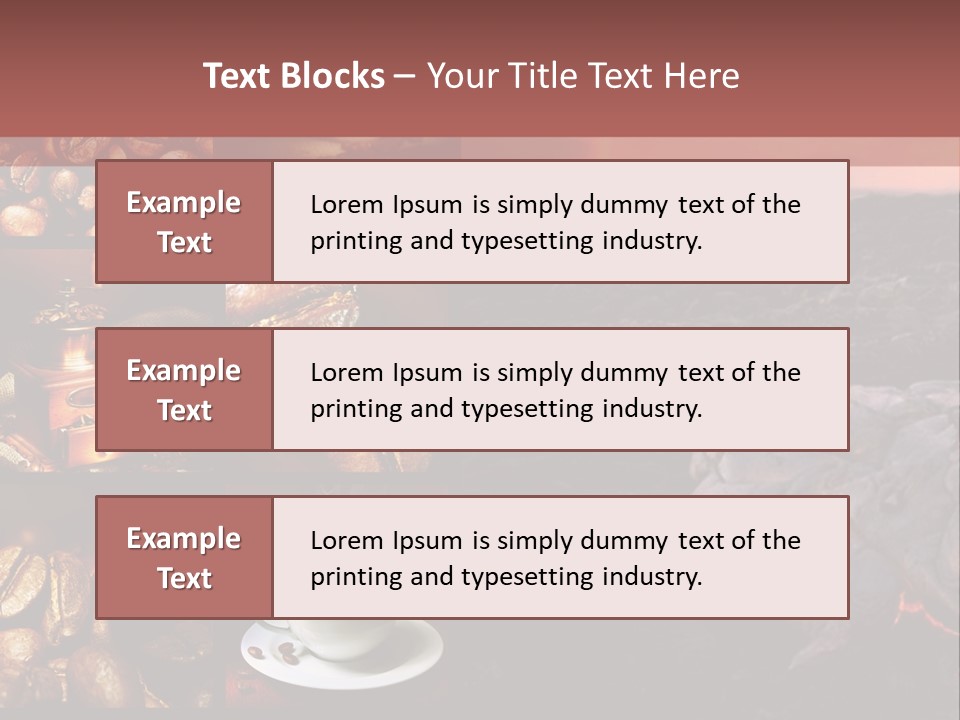 Coffee Beans PowerPoint Template