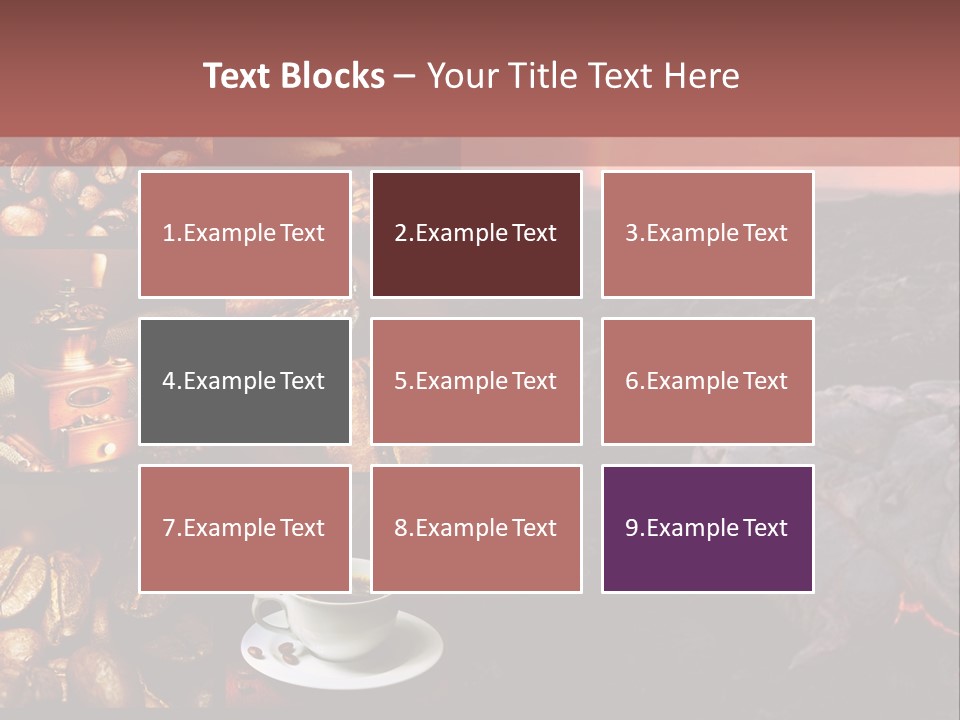 Coffee Beans PowerPoint Template