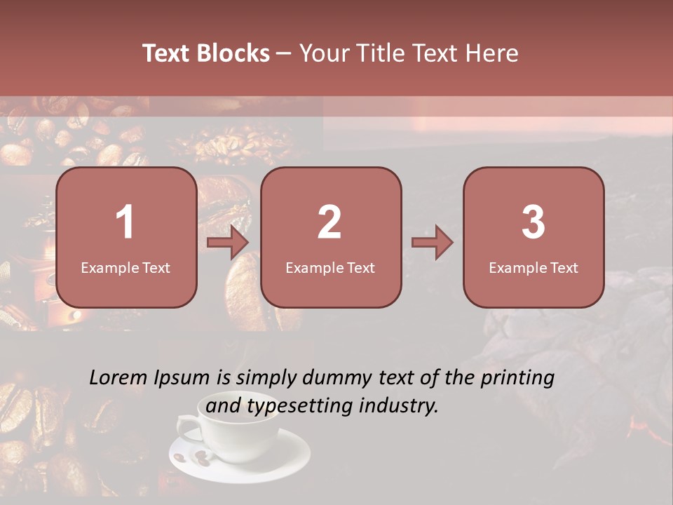 Coffee Beans PowerPoint Template