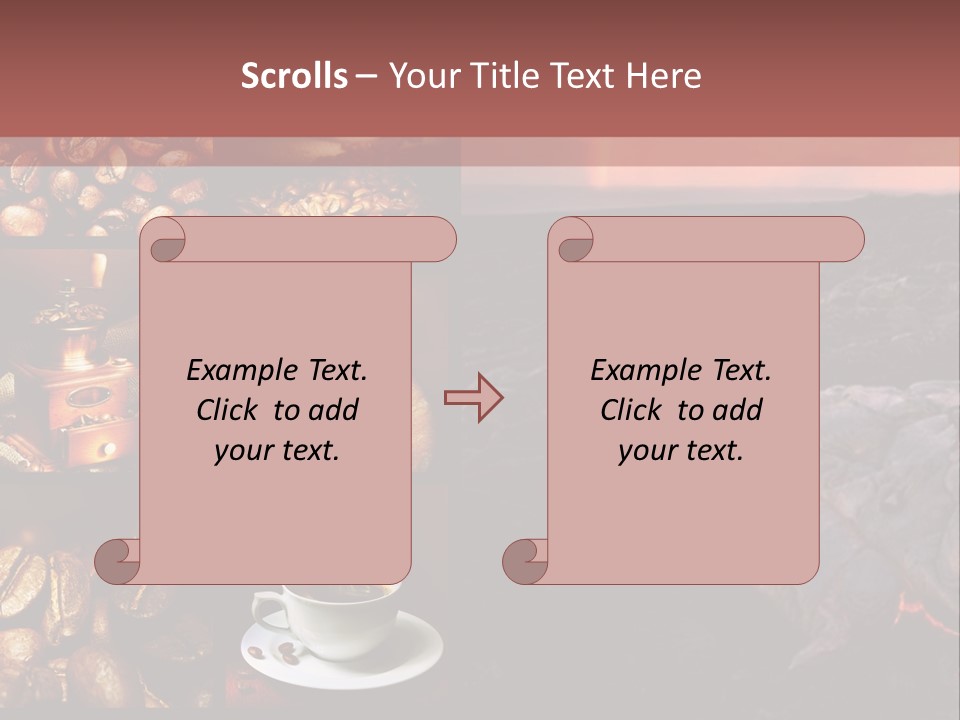 Coffee Beans PowerPoint Template