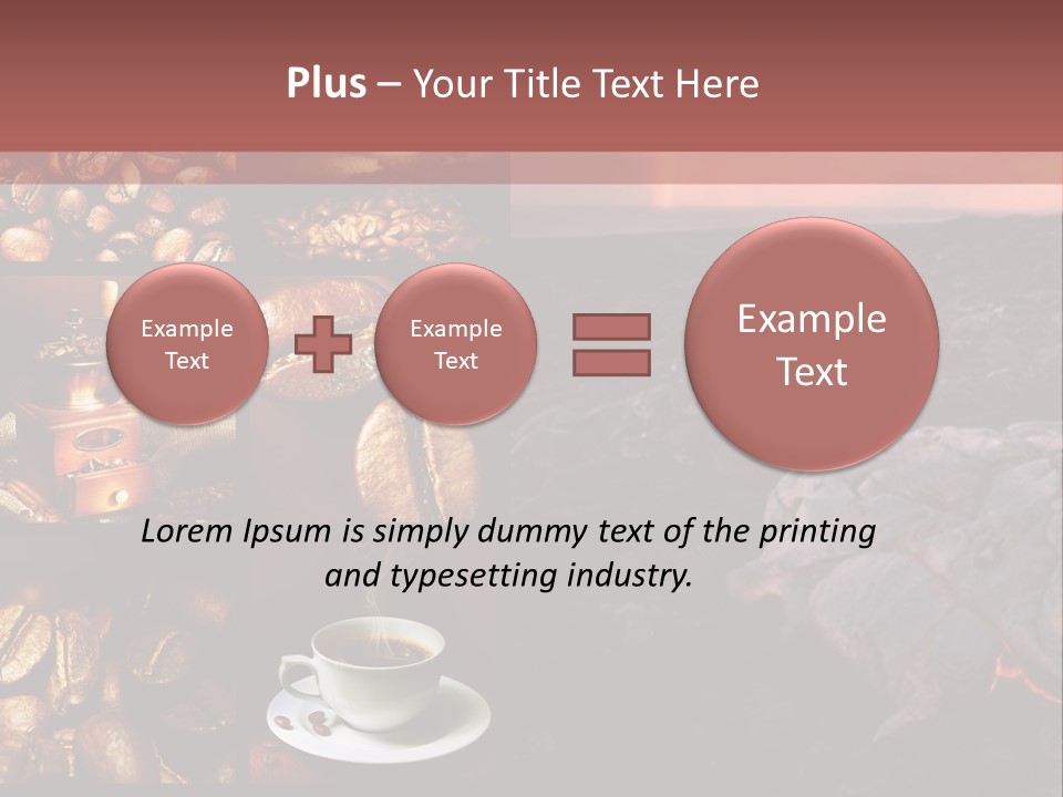 Coffee Beans PowerPoint Template