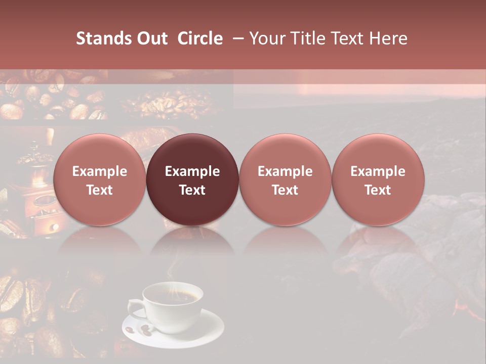 Coffee Beans PowerPoint Template