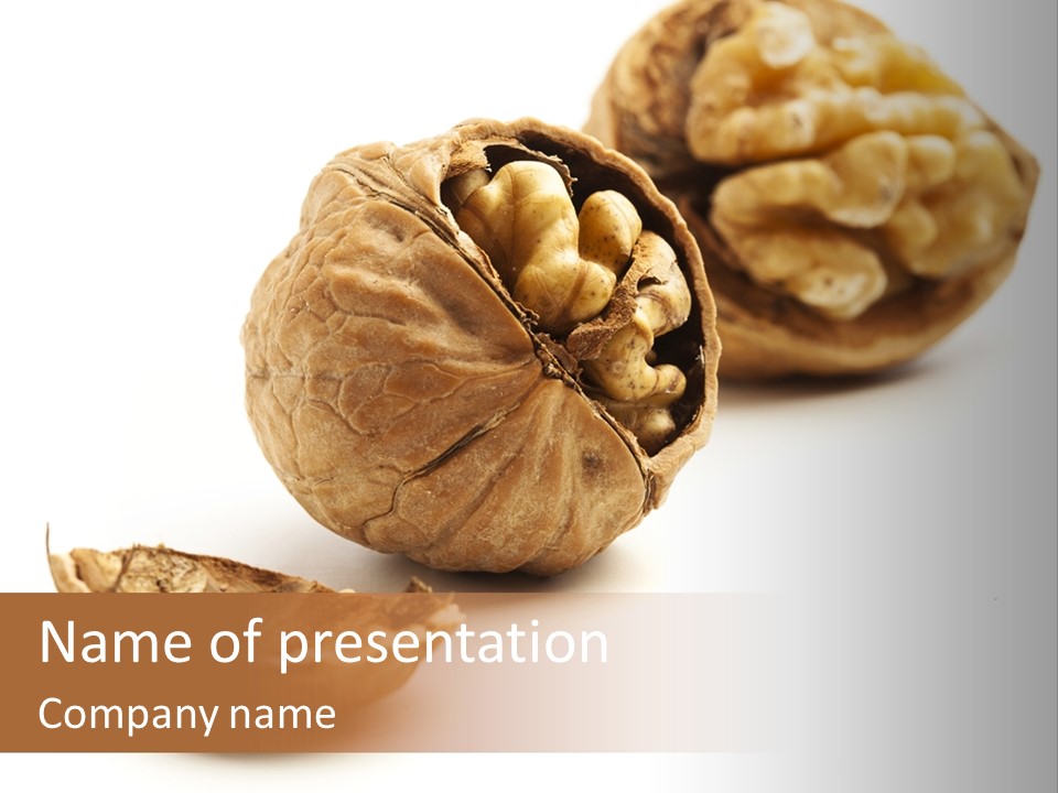 Walnut PowerPoint Template