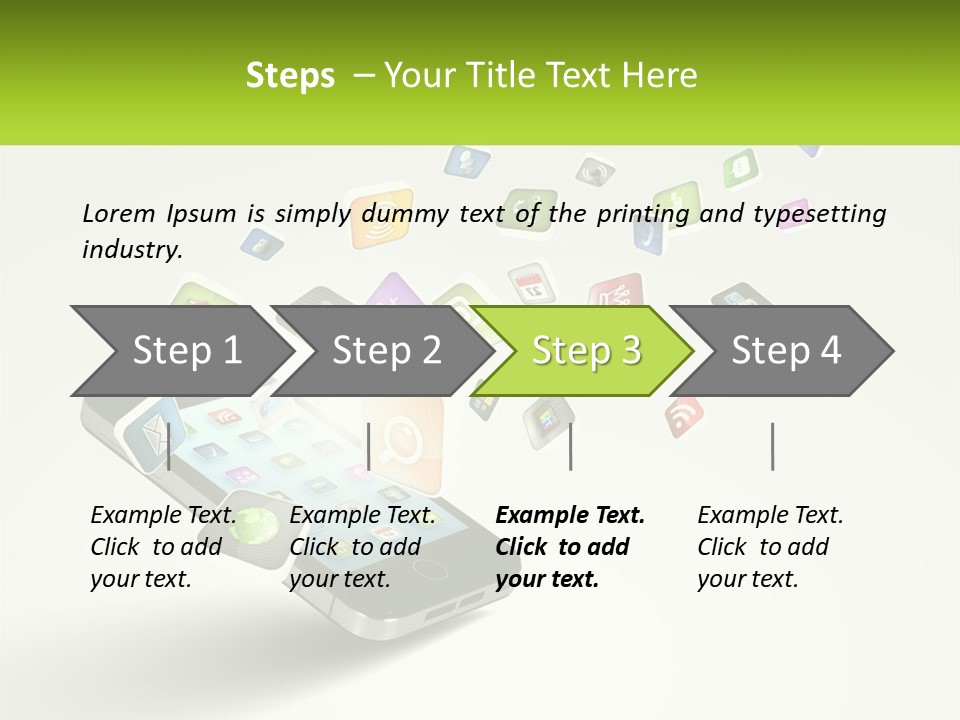 Mobile Applications PowerPoint Template