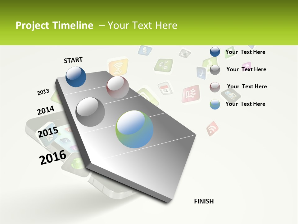 Mobile Applications PowerPoint Template