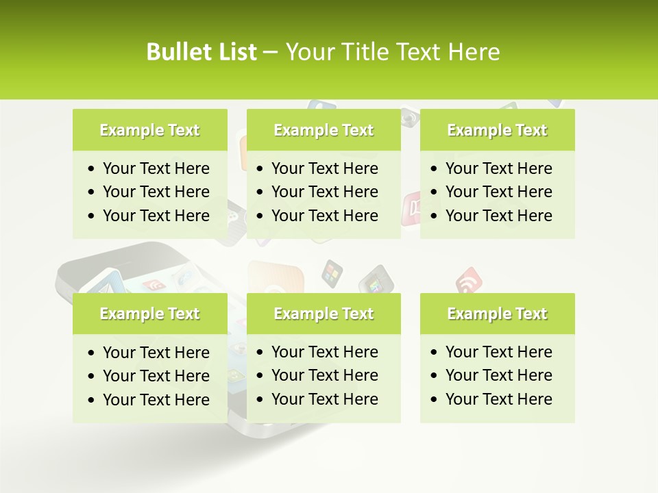 Mobile Applications PowerPoint Template