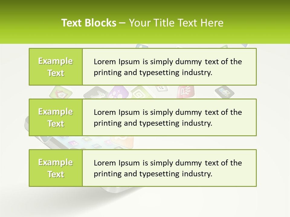 Mobile Applications PowerPoint Template