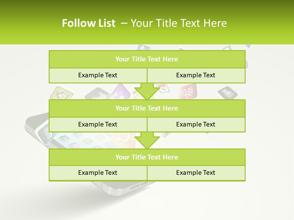 Mobile Applications PowerPoint Template