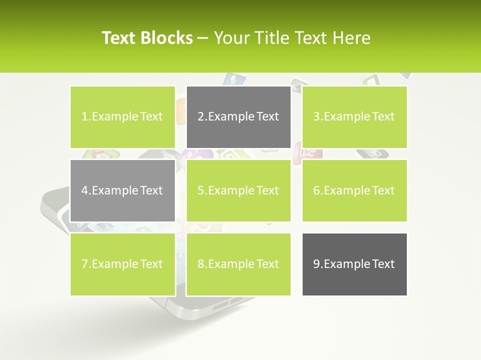 Mobile Applications PowerPoint Template